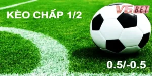 Kèo chấp 1/2 được định nghĩa như thế nào?